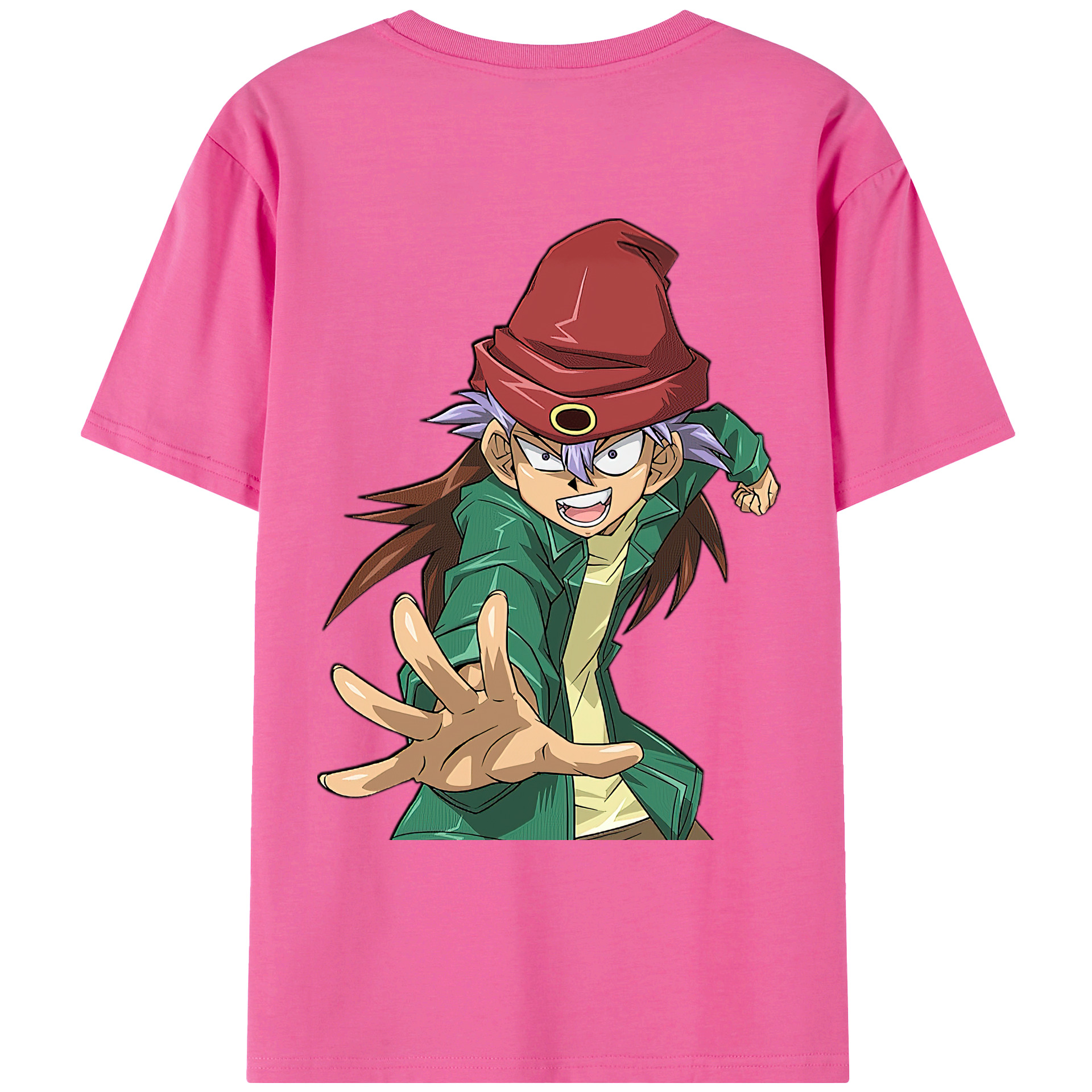 （画像用） 遊☆戯☆王 Yu-Gi-Oh! レディース半袖Tシャツ(バックプリント)